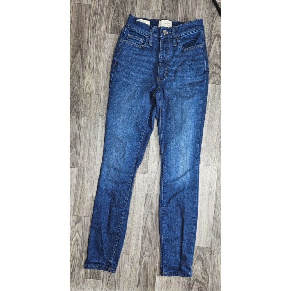 (3/$35) Universal Thread Womens Size 00R High Rise Skinny Denim Blue Jeans